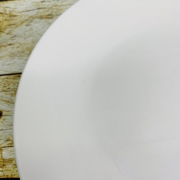 Denmark Tools For Cooks White Oven Safe Coupe 10.5" Porcelain Dinner Plate Set 3 - Picture 10 of 15